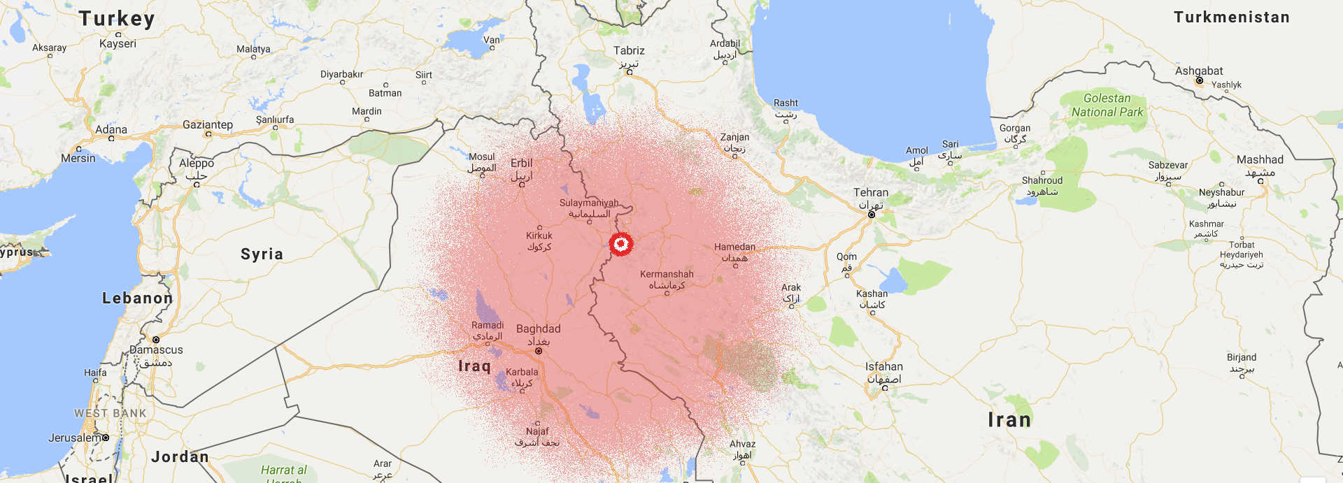 زمین لرزه کرمانشاه