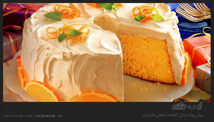 چگونه کیک پرتقالی با رویه کرم پرتقال درست کنیم؟ - ویکی ووک